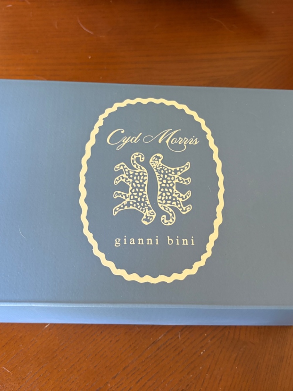 NWT Gianni Bini x Cyd Morris The Miramar Leather Ornamented Toe Loop Sandals - Picture 6 of 6